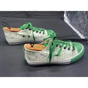 Seagens Women's US 7 Green & White 25 Year Anniversary Sneakers Shoes Science